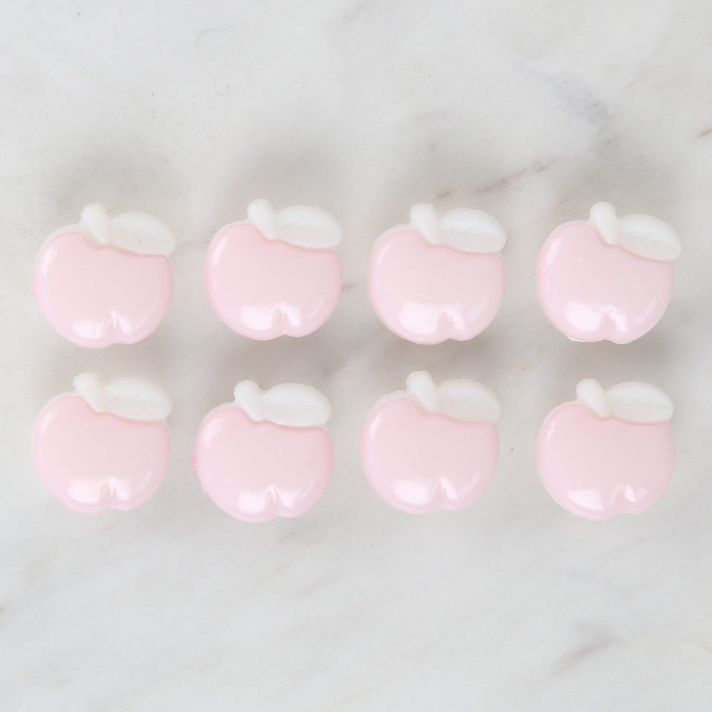 Loren Crafts Bebe Pembe 8'li Düğme - 3002