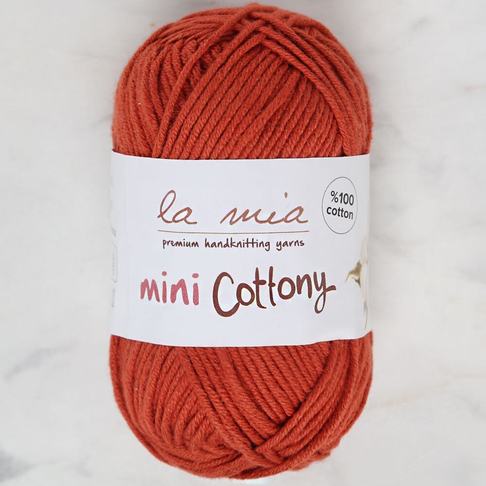 La Mia Mini Cottony 25 gr Tarçın Bebek El Örgü İpi