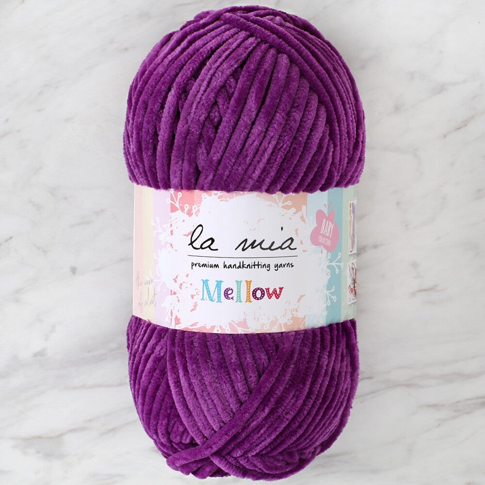 La Mia Mellow Mor El Örgü İpi - 940 - 34176