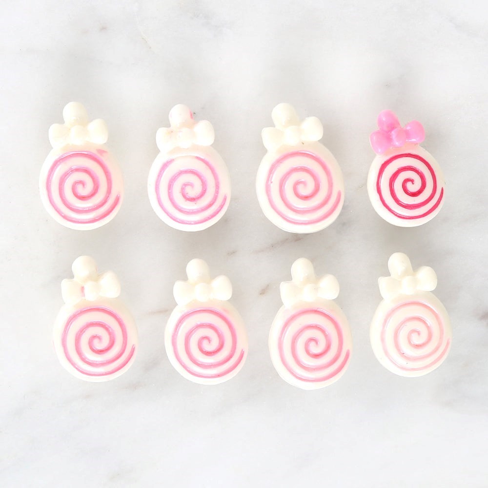Loren Crafts Pembe 8'li Düğme - 3025