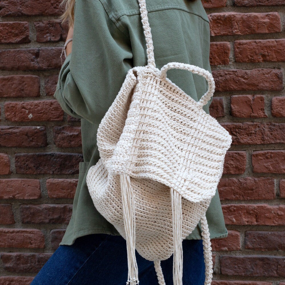 Loren Cotton Macrame Gri - R082 - 34357