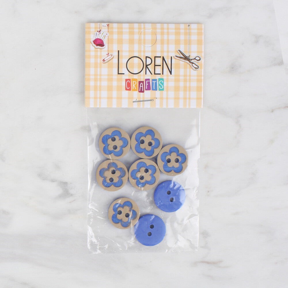 Loren Crafts 8 li mavi - 313