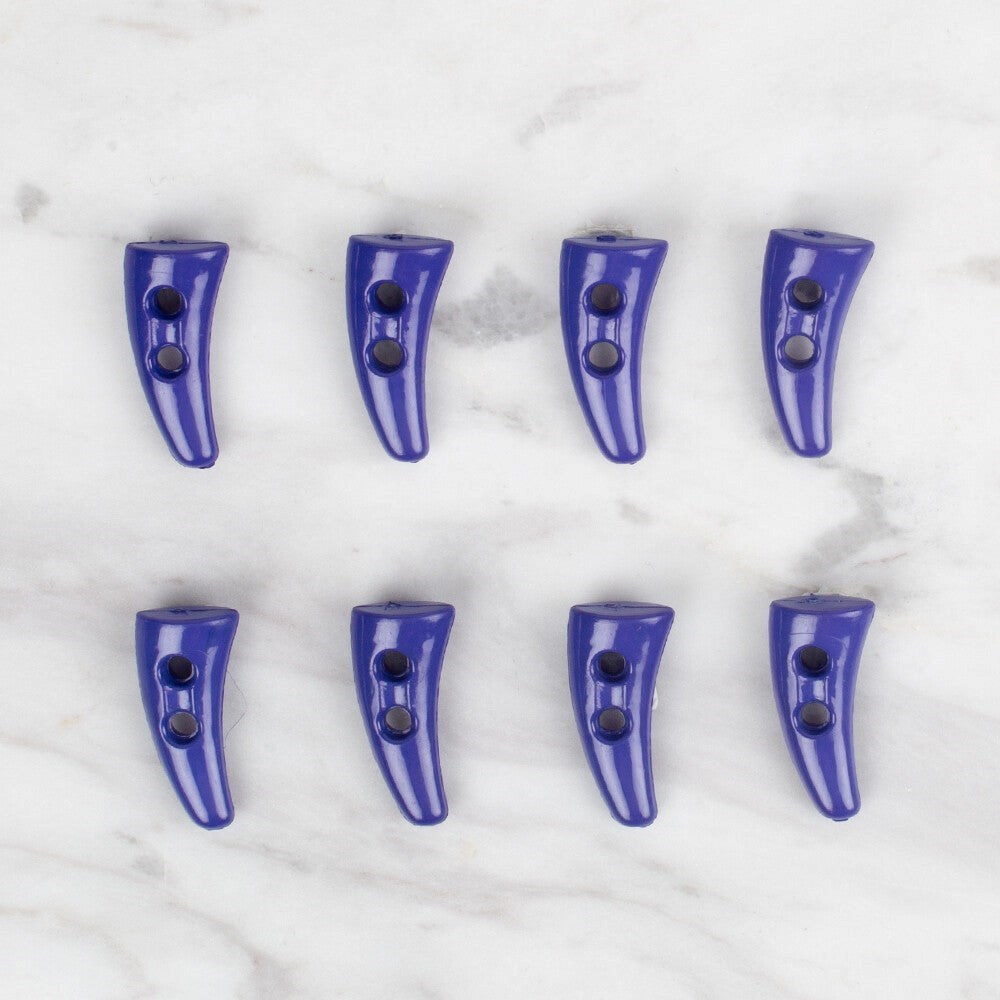 Loren Crafts 8 li saks mavi çoban düğme - 126