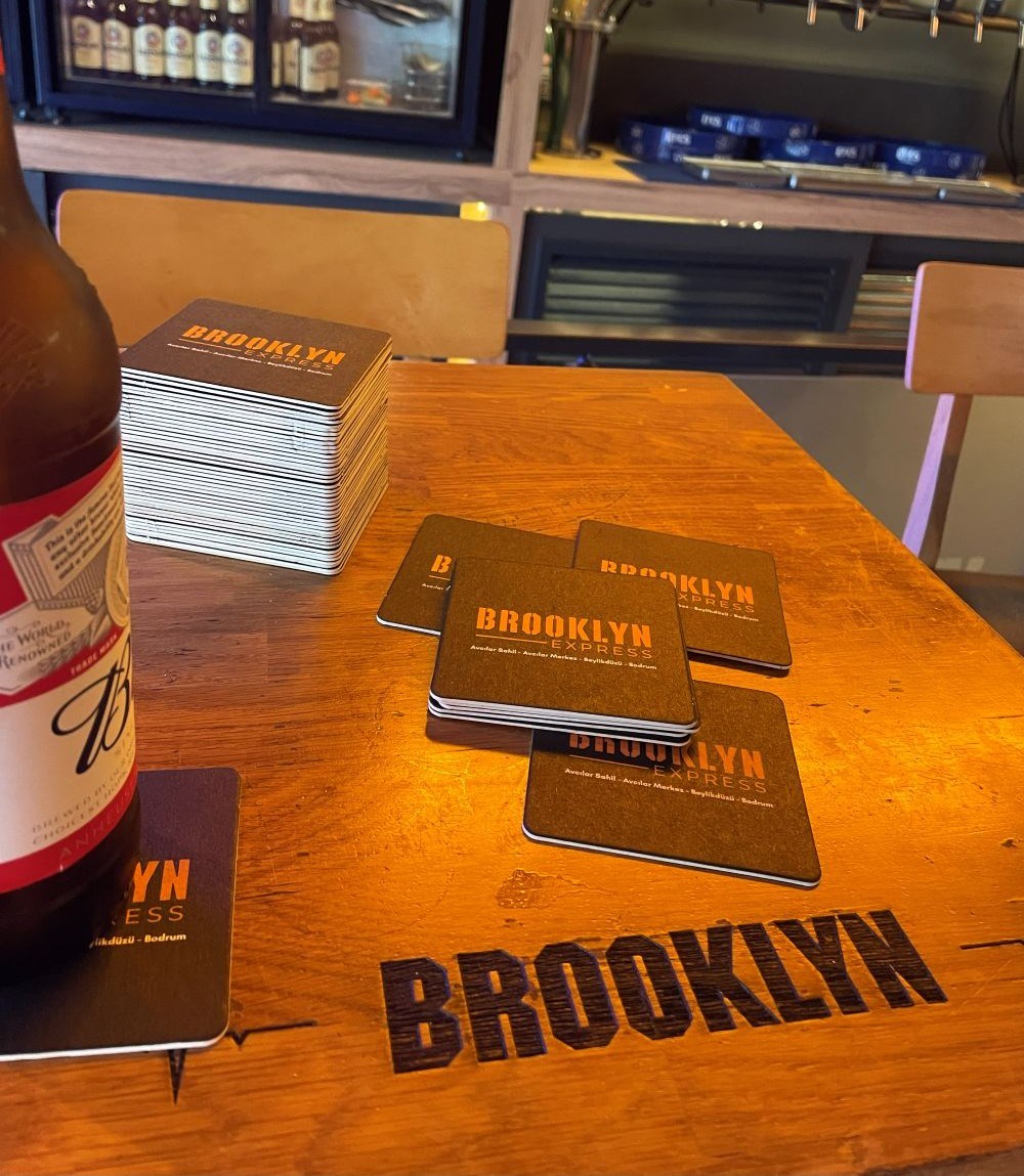 Sıvı Emici Karton Bira Bardak Altlığı