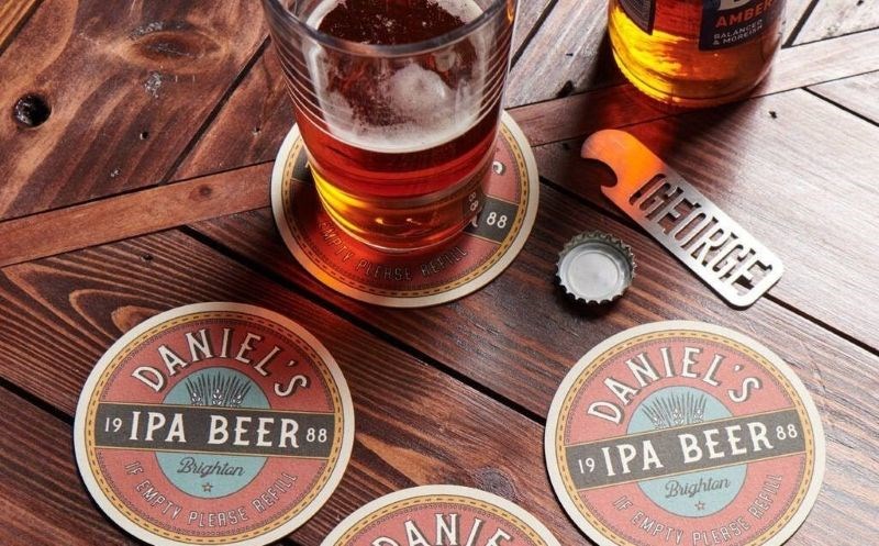 Sıvı Emici Karton Bira Bardak Altlığı