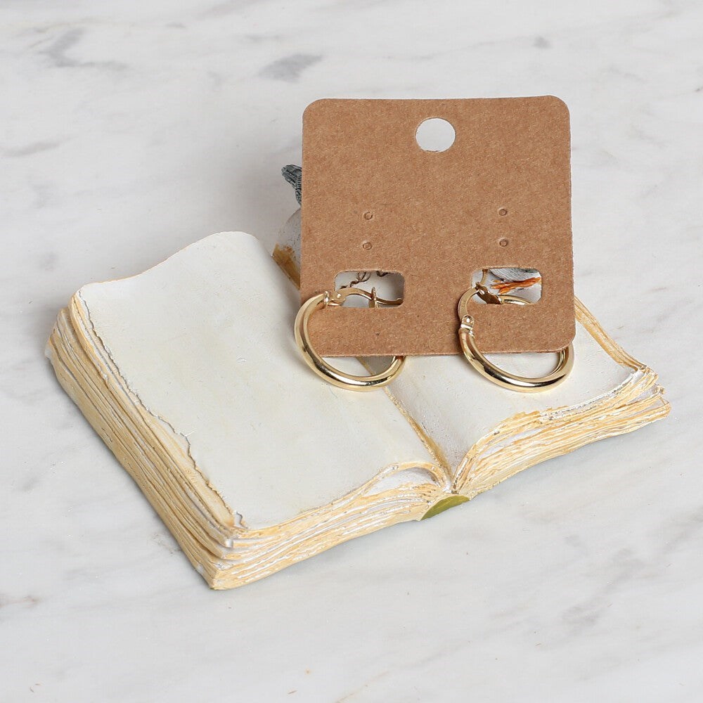 Loren 25'li Kraft Takı Küpe Kartı