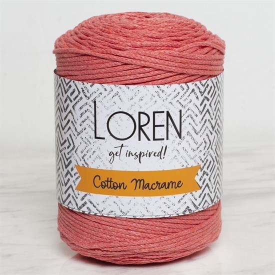 Loren Cotton Macrame Nar Çiçeği - R155 - 34371