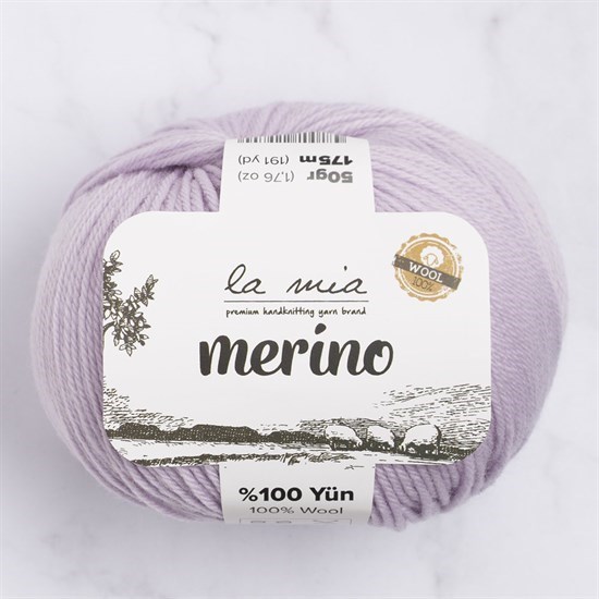 La Mia Merino Lila El Örgü İpi - L140 - 33783