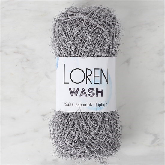 Loren Wash Gri El Örgü İpi - R082 - 34018