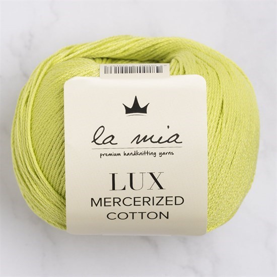 La Mia Lux Mercerized Cotton Fıstık Yeşili El Örgü İpi - 150 - 33751