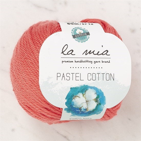 La Mia Pastel Cotton Nar Çiçeği El Örgü İpi - L180 - 33950