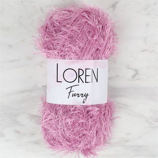 Loren Furry Gül Kurusu El Örgü İpi - RF012 - 34048