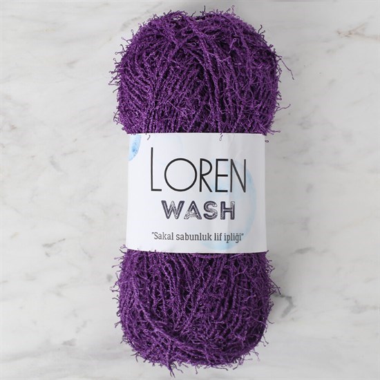 Loren Wash Mor El Örgü İpi - R093 - 34029