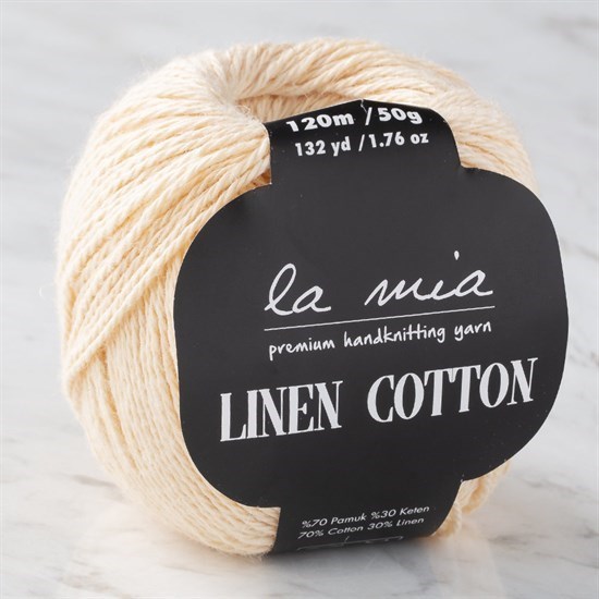 La Mia Linen Cotton Ten Rengi El Örgü İpi - L056 - 33862