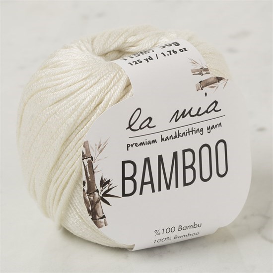 La Mia Bamboo Krem El Örgü İpi - L155 - 33848