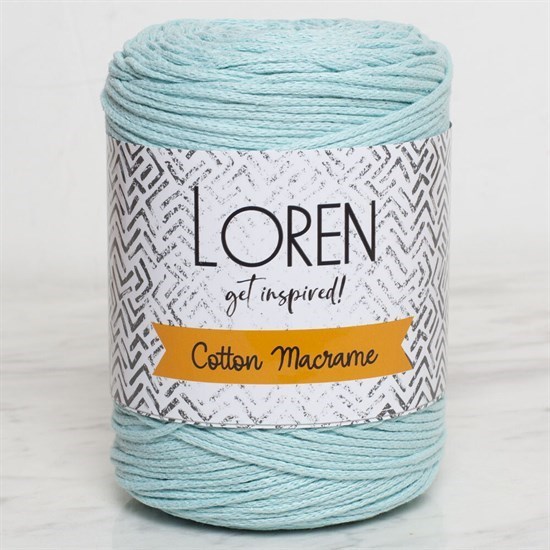 Loren Cotton Macrame Cam Göbeği - R058 - 34368