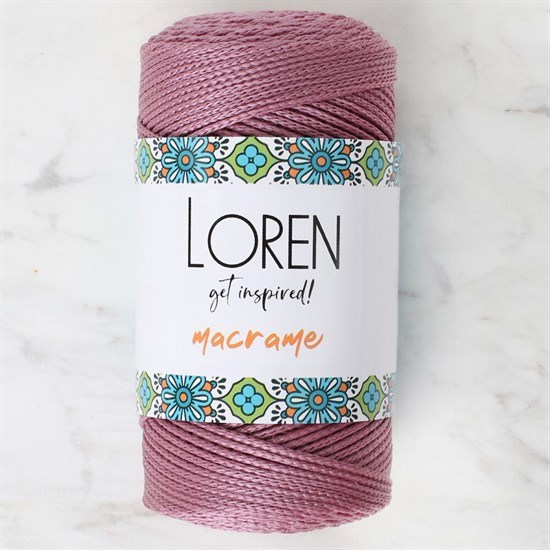 Loren Macrame Gül Kurusu El Örgü İpi - RM 090 - 34333