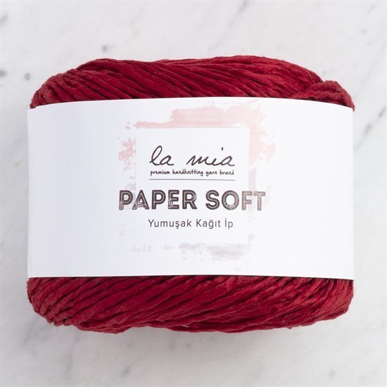 La Mia Paper Soft Bordo Yumuşak Kağıt İp - L213 - 33971