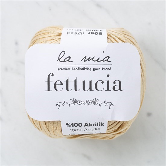 La Mia Fettucia Bej El Örgü İpi - L120 - 33896