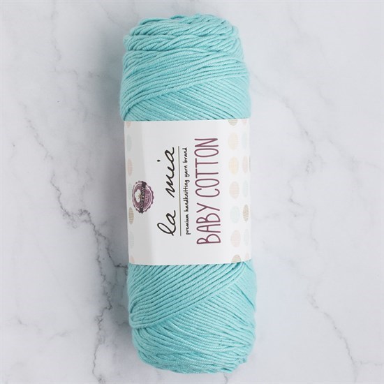 La Mia Baby Cotton Mint El Örgü İpi - L032 - 33641