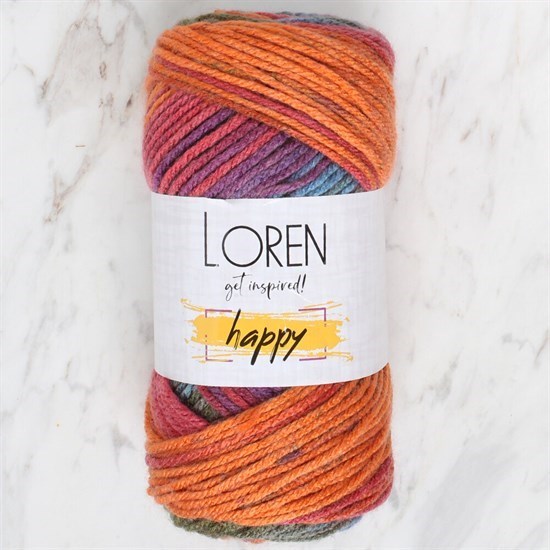 Loren Happy Ebruli El Örgü İpi - RH017 - 34302