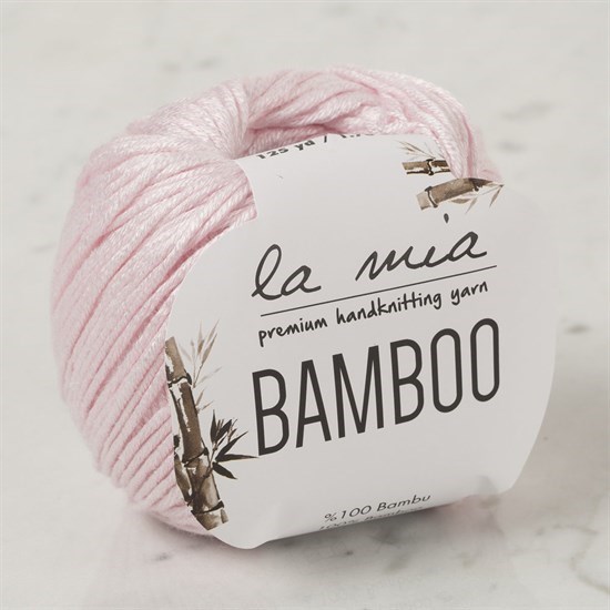 La Mia Bamboo Pembe El Örgü İpi - L057 - 33859