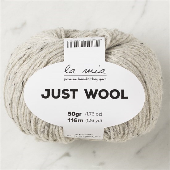 La Mia Just Wool Açık Gri El Örgü İpi - LT007 - 33837