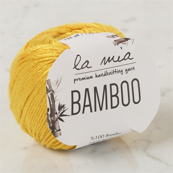 La Mia Bamboo Hardal Sarı El Örgü İpi - L003 - 33853