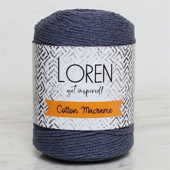 Loren Cotton Macrame Kot Mavisi - R153 - 34360