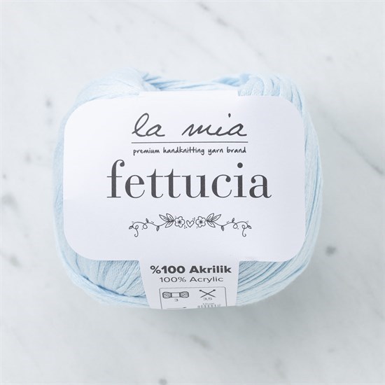 La Mia Fettucia Bebe Mavi El Örgü İpi - L069 - 33879