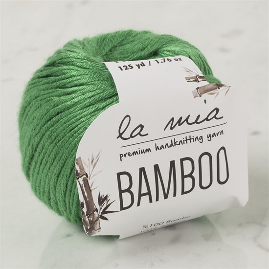 La Mia Bamboo Yeşil El Örgü İpi - L114 - 33851