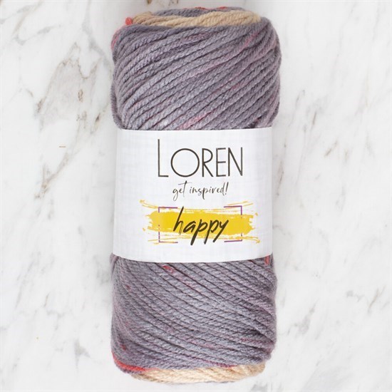 Loren Happy Ebruli El Örgü İpi - RH006 - 34291