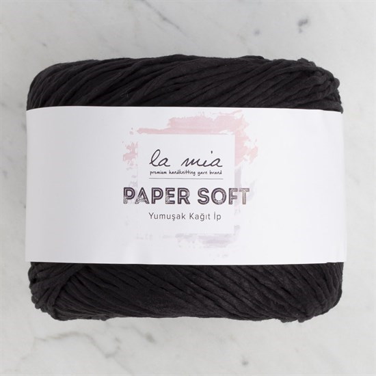 La Mia Paper Soft Siyah Yumuşak Kağıt İp - L006 - 33844