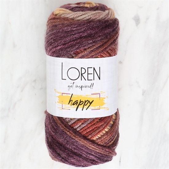 Loren Happy Ebruli El Örgü İpi - RH020 - 34305