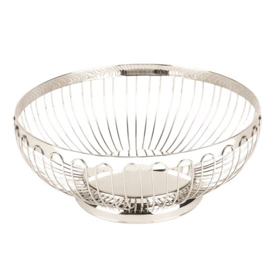 Platin Yuvarlak Ekmek Sepeti - 31885