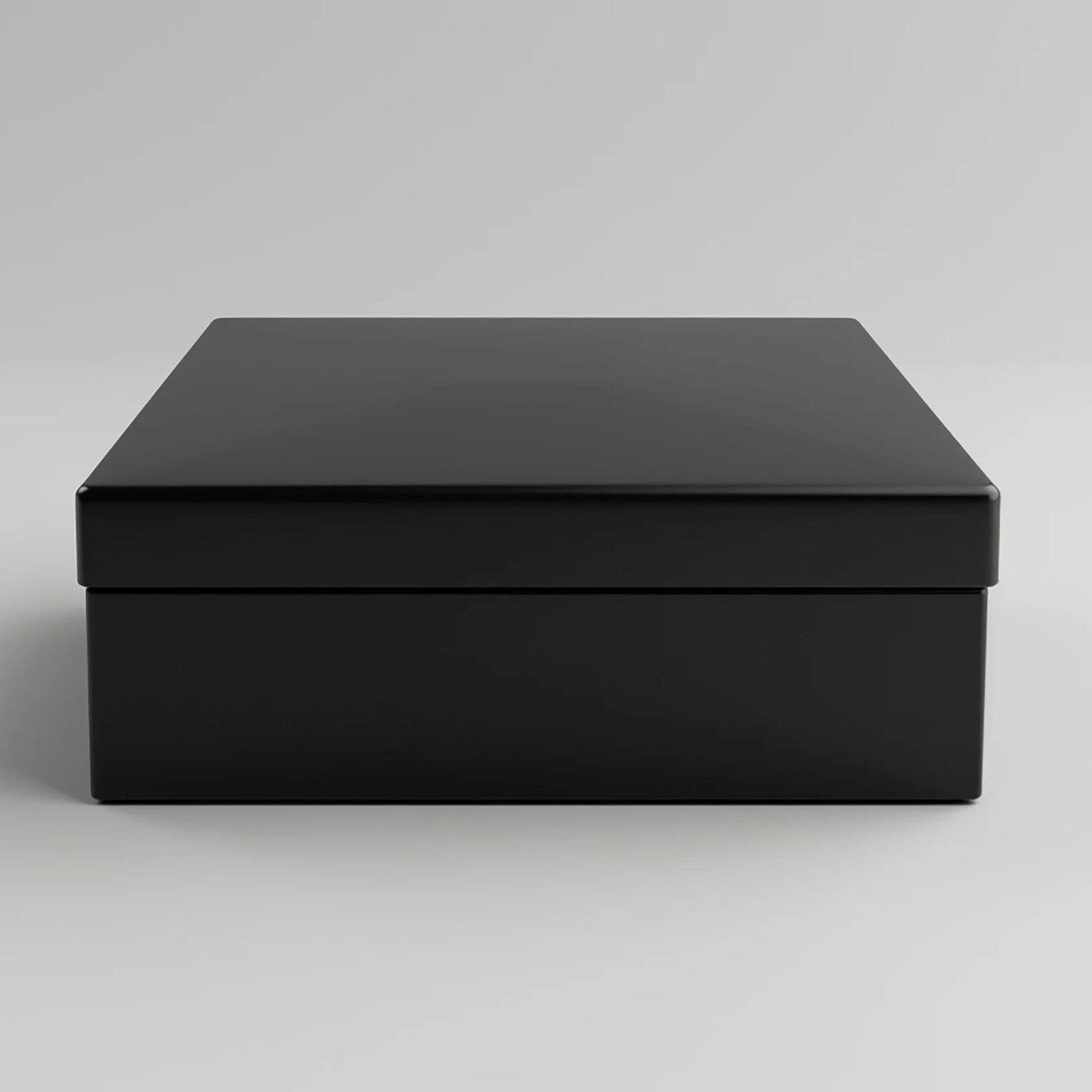 Kapaklı Siyah Karton Kutu - 15,5 x 25,5 x 8 cm
