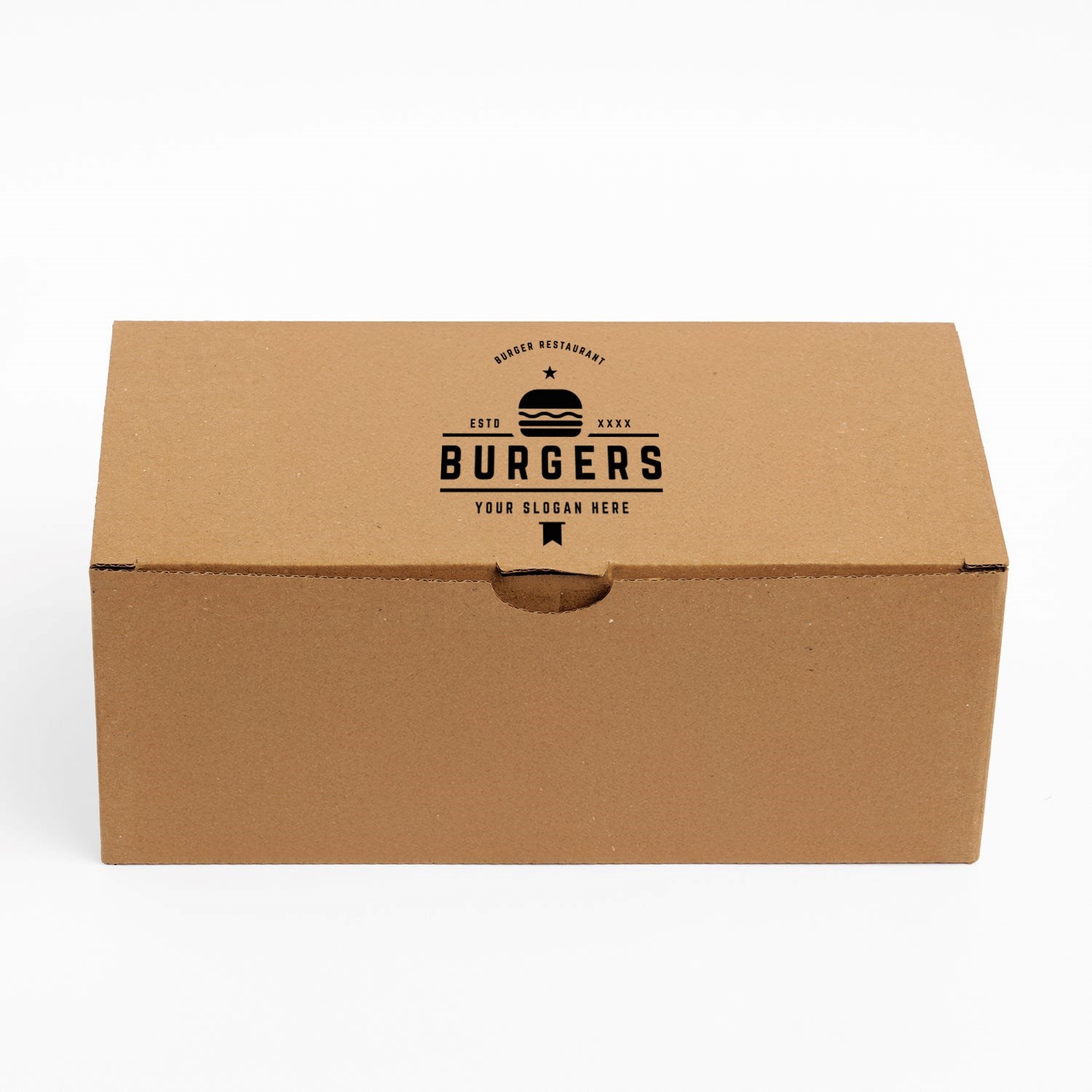 Hamburger-Patates Kutusu 22,5 x 11,5 x 9 cm