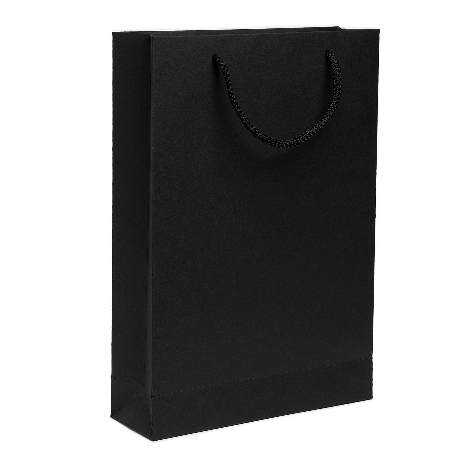 Siyah Karton Çanta 36 x 25 x 8 cm