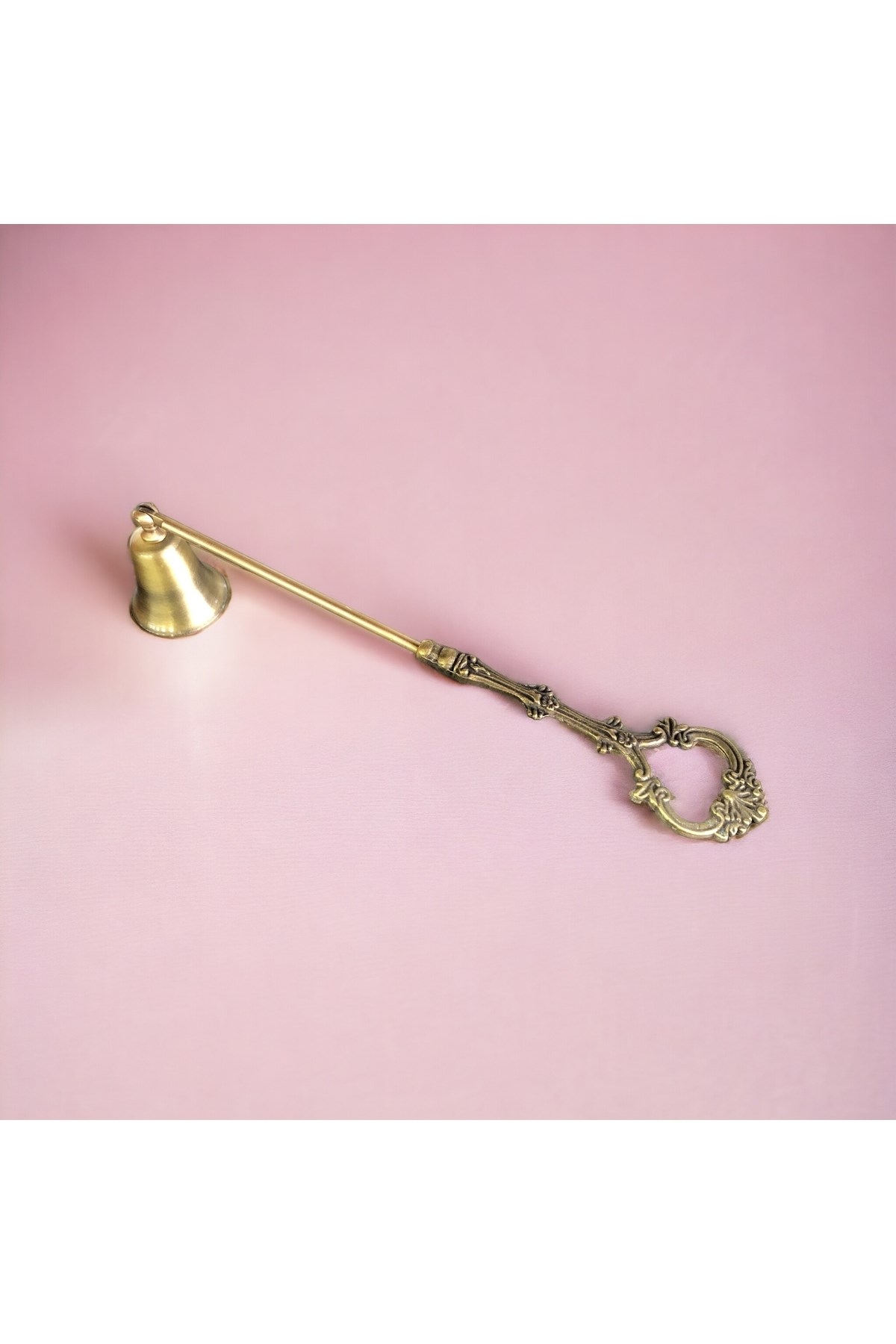 Antik Kulplu Mum Söndürücü-antik (eskitme)