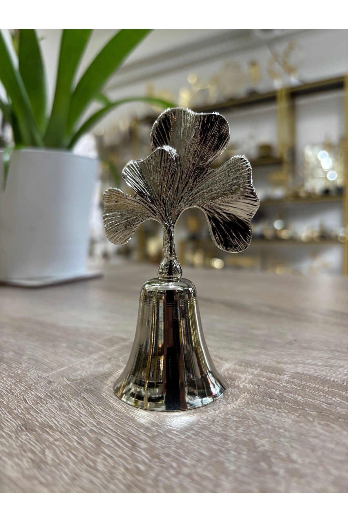 ZARİF GİNGKOLU ÇAN MUM SÖNDÜRÜCÜ-GÜMÜŞ