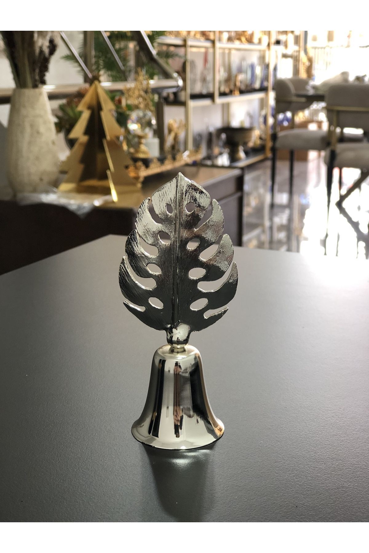 Devetabanı Çan Metal Mum Söndürücü-gümüş