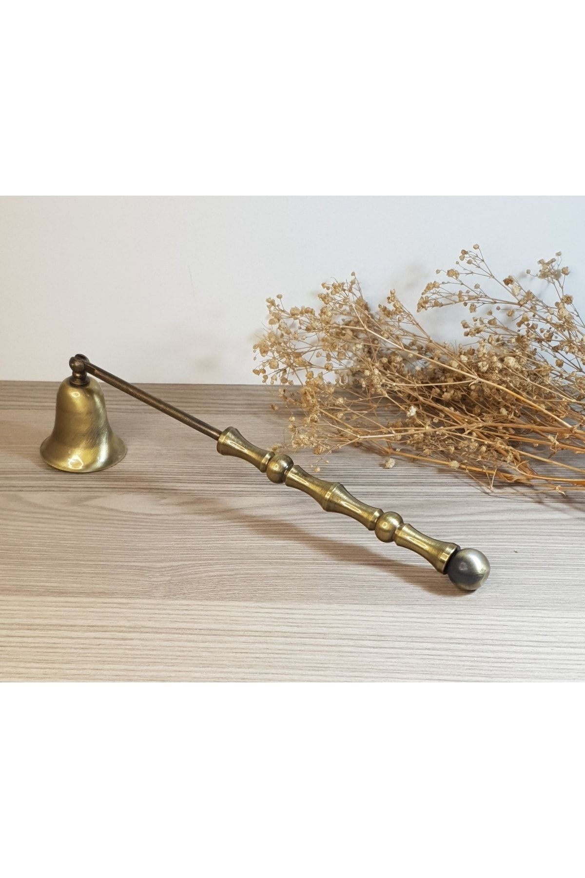 Toplu Çubuklu Metal Mum Söndürücü-eskitme (ANTİK)