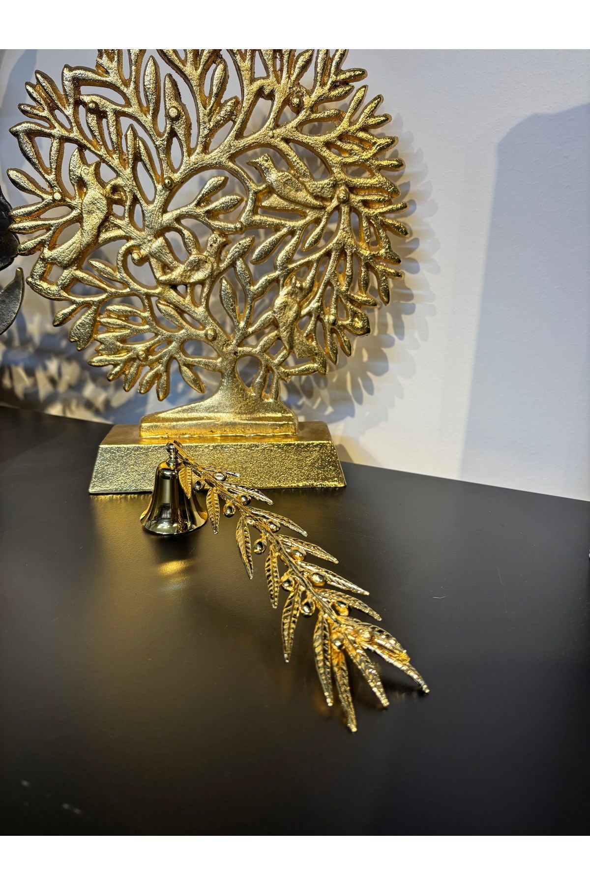 SIK ZEYTİN DALLI MUM SÖNDÜRÜCÜ-GOLD