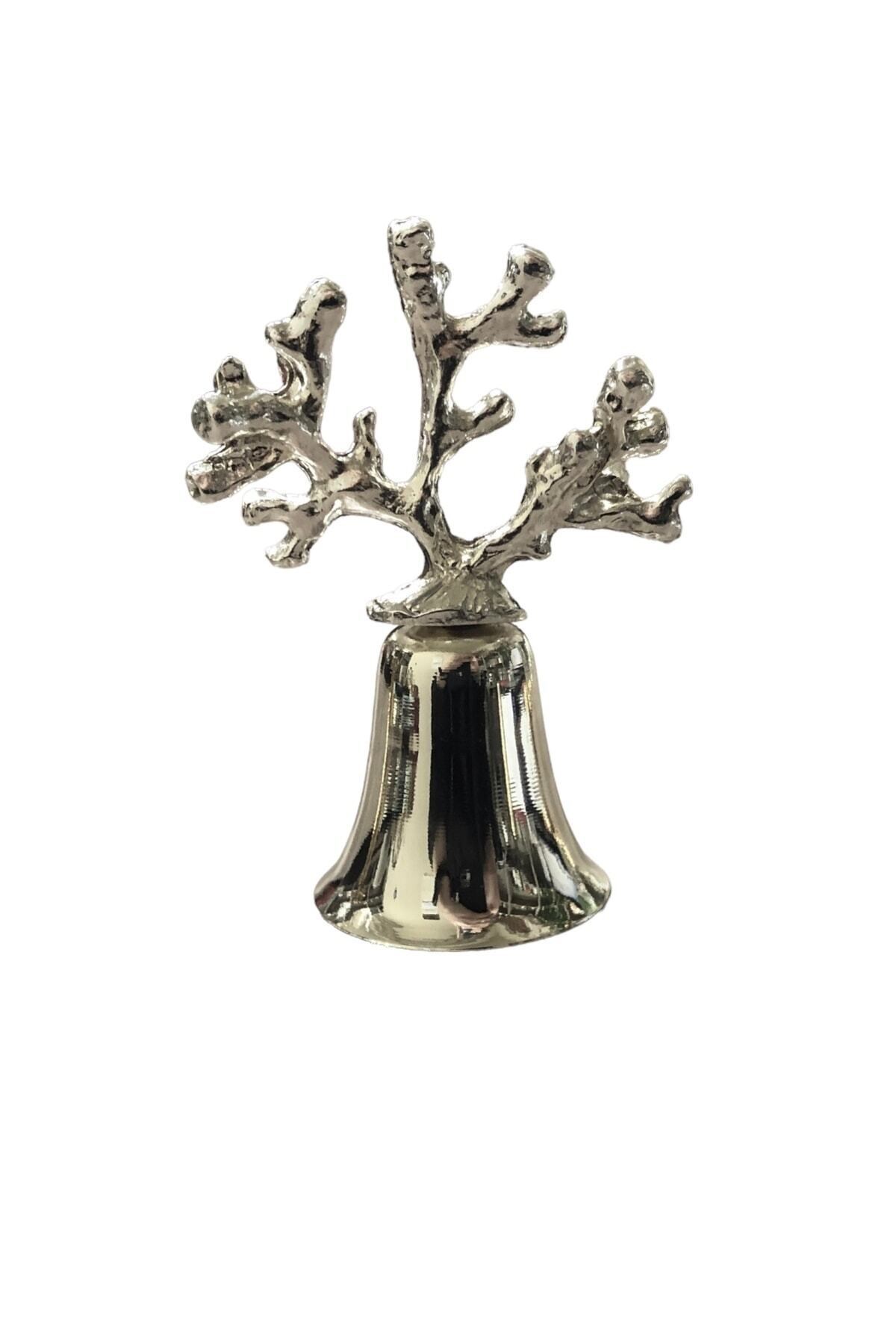 Mercan Tepeli Metal Çan Mum Söndürücü-gümüş