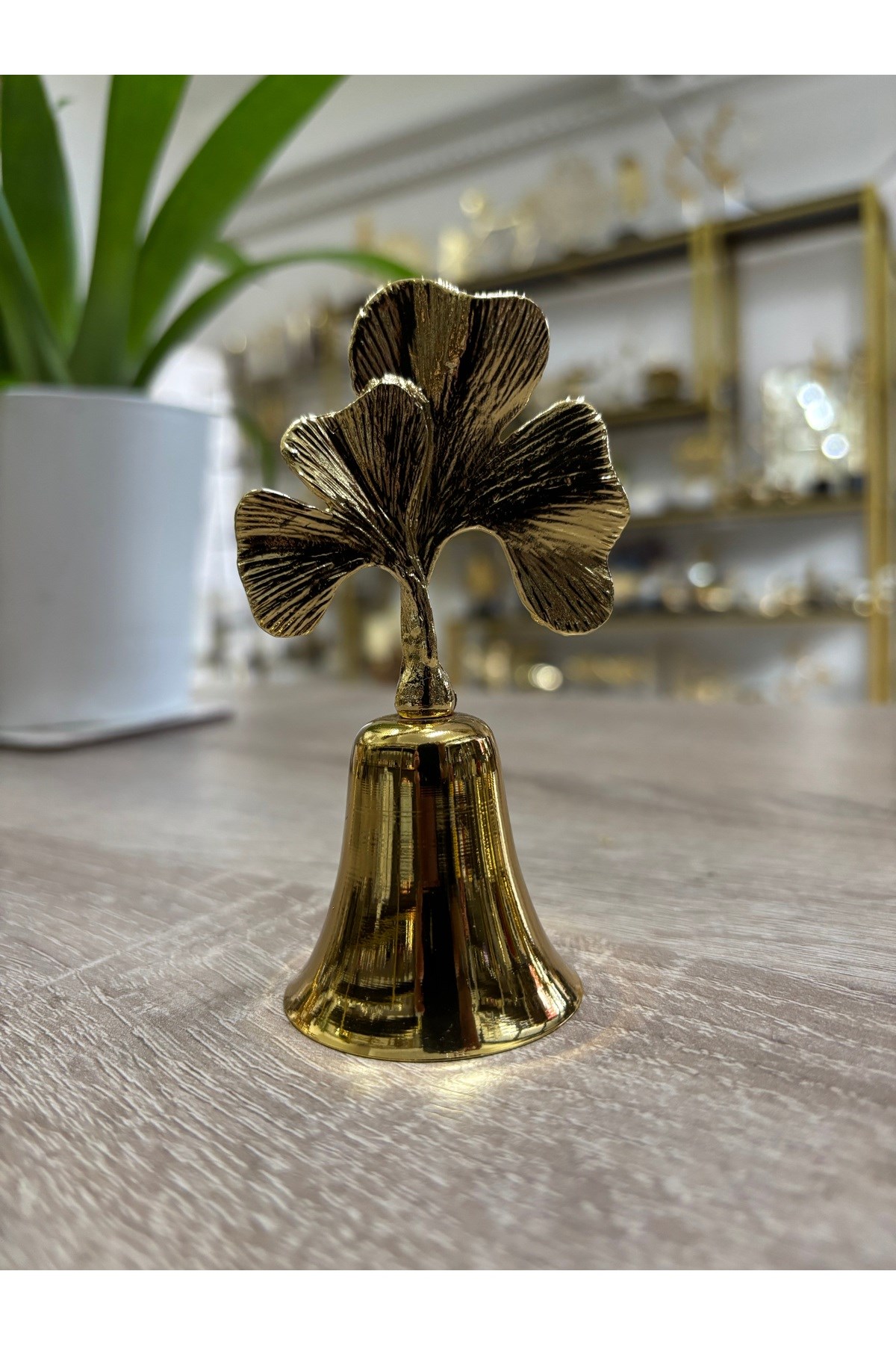 ZARİF GİNGKOLU ÇAN MUM SÖNDÜRÜCÜ-GOLD