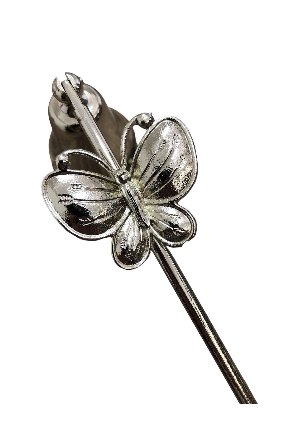 KELEBEKLİ MUM SÖNDÜRÜCÜ-GÜMÜŞ