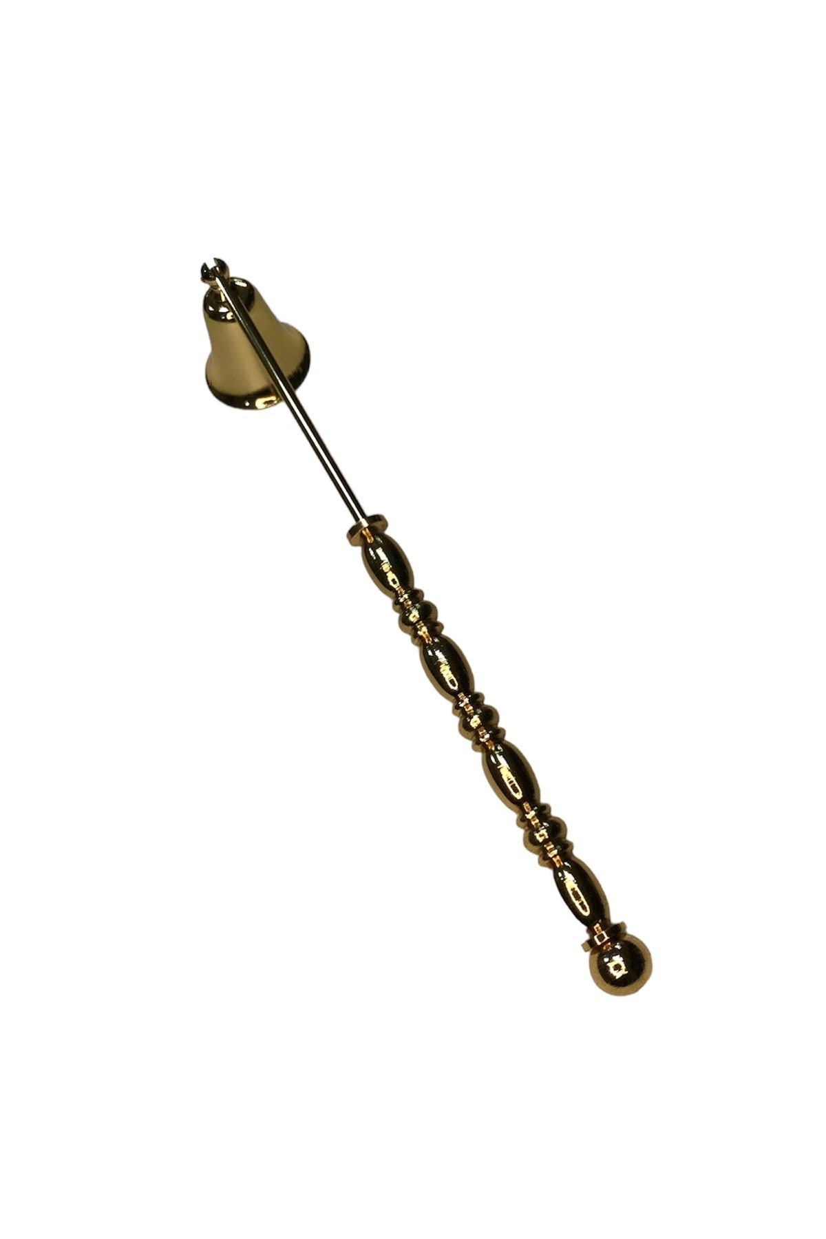 Dört Boğum Klasik Çubuklu Kısa Mum Söndürücü-gold