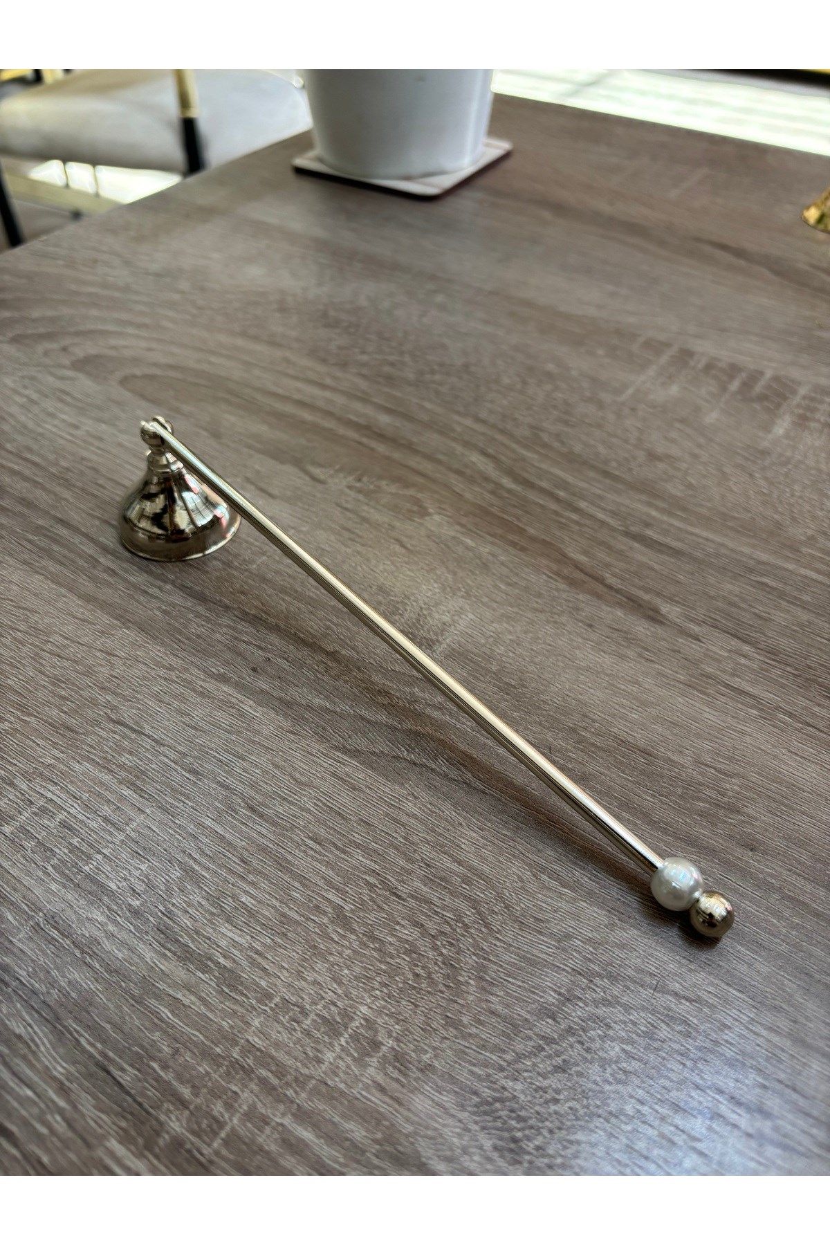 İNCİ SEVER SADE MUM SÖNDÜRÜCÜ-GÜMÜŞ