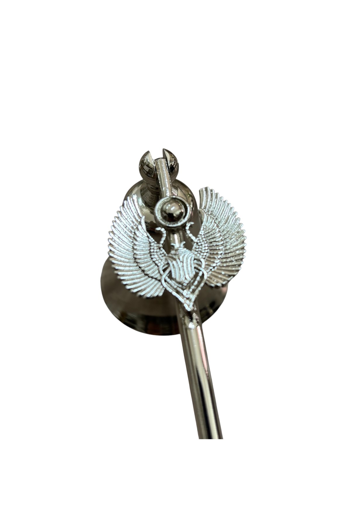 SKARABE GÜNEŞ BÖCEĞİ MUM SÖNDÜRÜCÜ-GÜMÜŞ