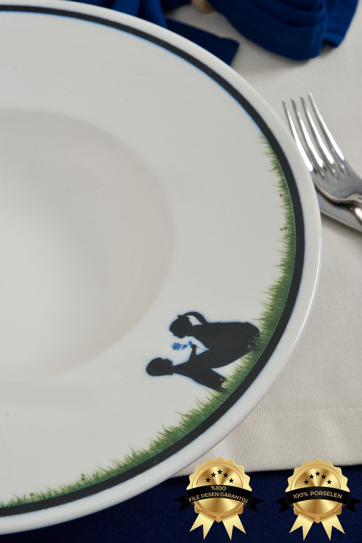 Beliz 28cm Porselen Makarna Tabağı